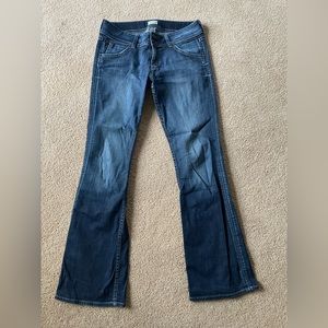Hudson low rise bootcut jeans - size 30